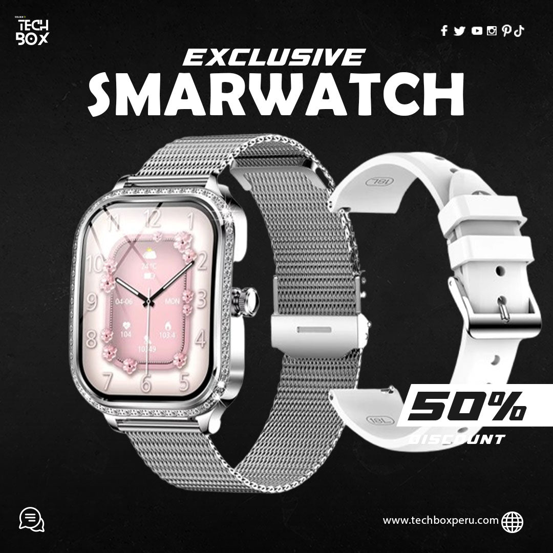 📢PROMO SMARTWATCH DIAMOND ULTRA + CORREA ADICIONAL 🎁