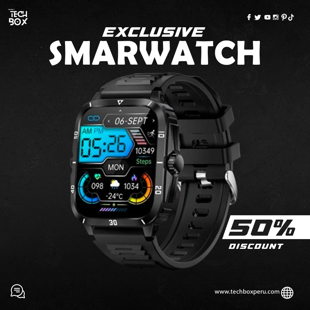 📢OFERTA SMARTWATCH MILITARY PRO 6 ULTRA