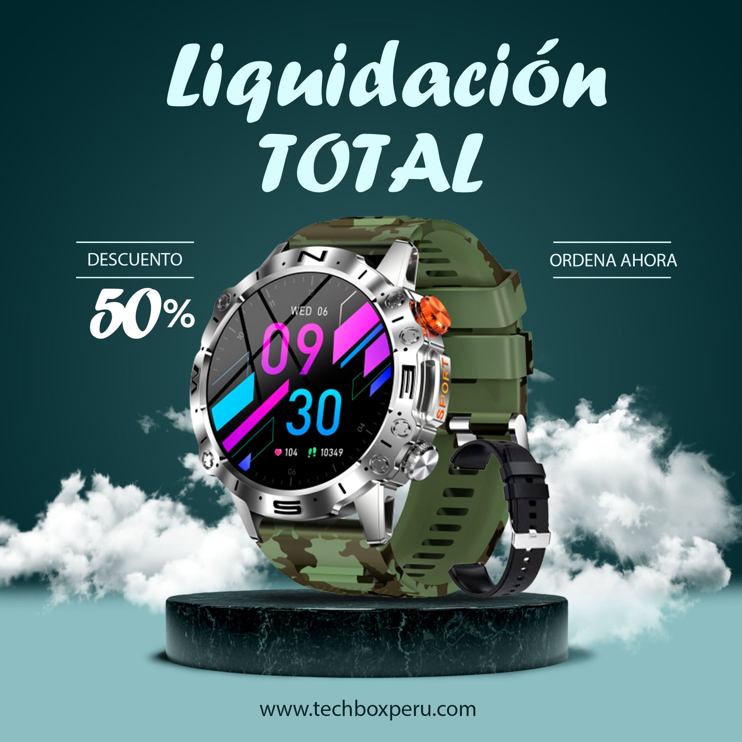 🚀SMARTWATCH MILITARY INFINITIVE