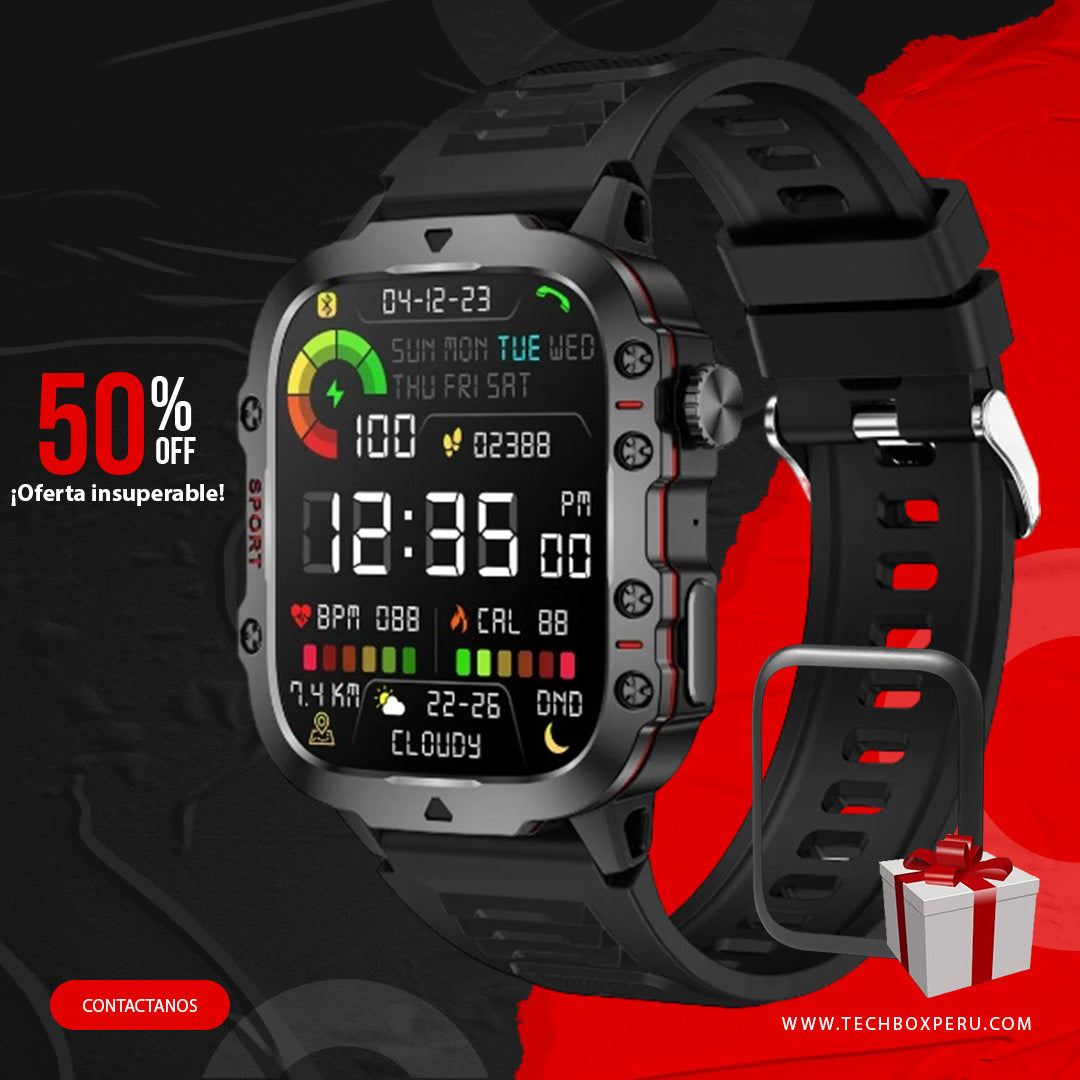 📢OFERTA SMARTWATCH MILITARY ULTRA PRO 6K