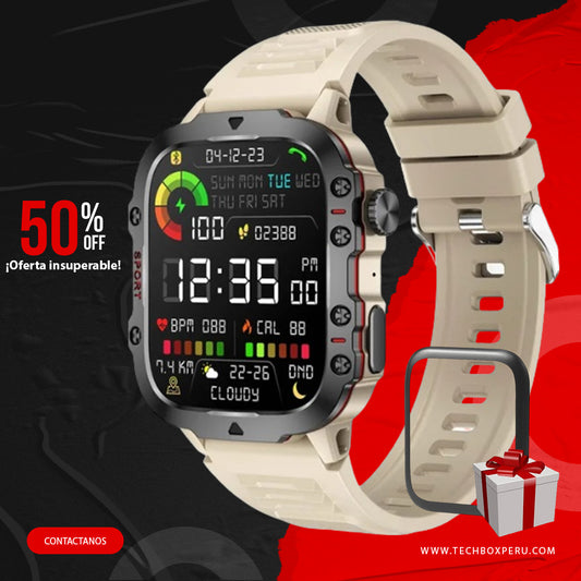 📢OFERTA SMARTWATCH MILITARY ULTRA PRO 6K + PROTECTOR REGALO 🎁