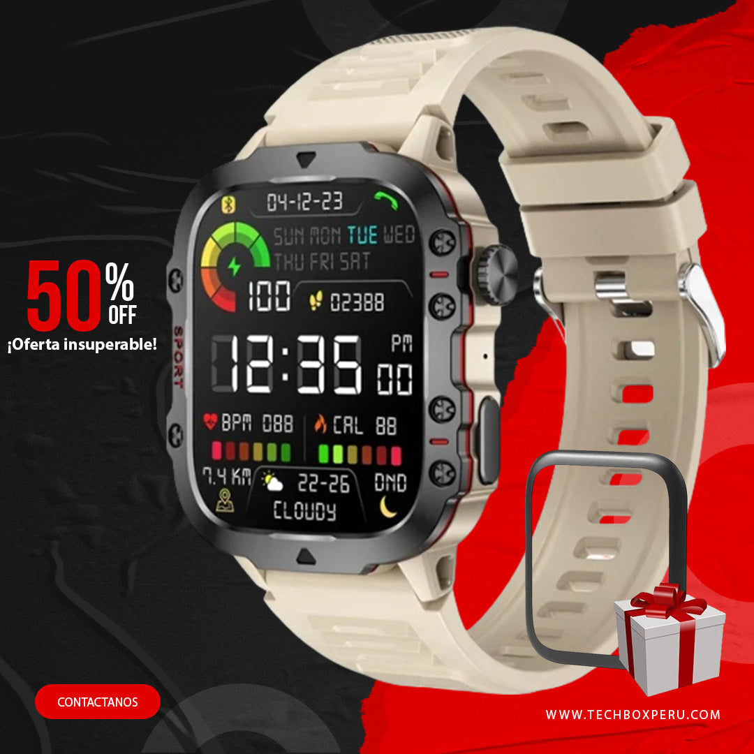 📢OFERTA SMARTWATCH MILITARY ULTRA PRO 6K