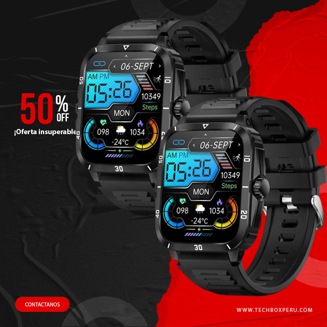 📢OFERTA SMARTWATCH MILITARY PRO 6 ULTRA