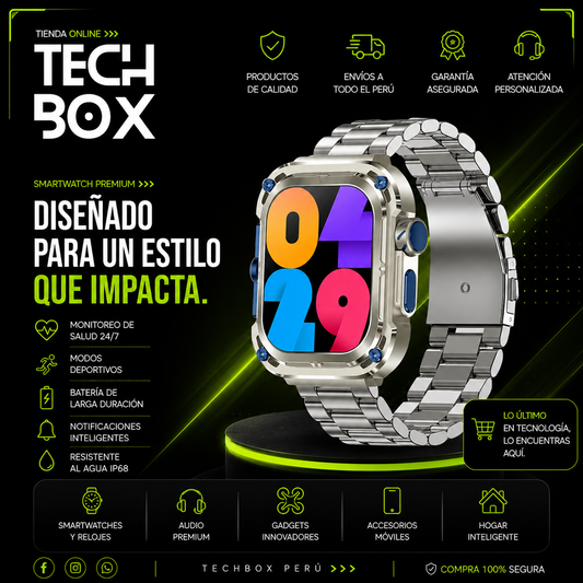 ELEGANT ULTRA - Reloj Militar con 3 correas