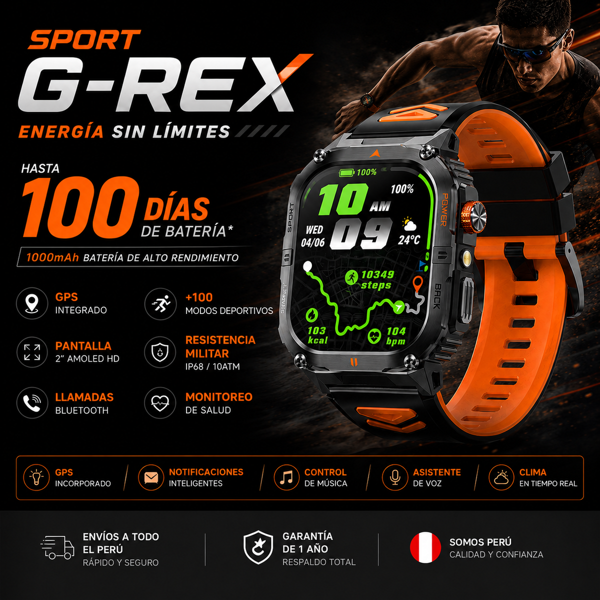 SPORT G-REX® – Running GPS