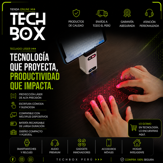 TECLADO LASER PRO®︎