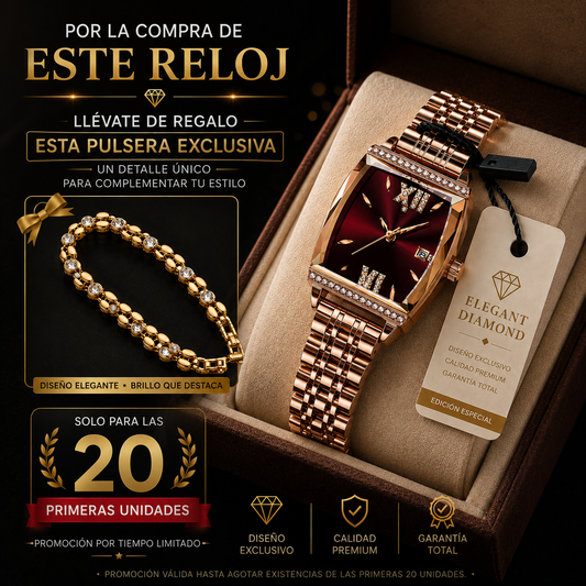 Reloj ELEGANT DIAMOND®︎