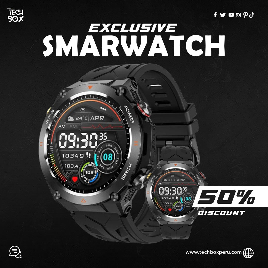 📢SMARTWATCH MILITARY ULTRA BOSS® 8K (ORIGINAL)