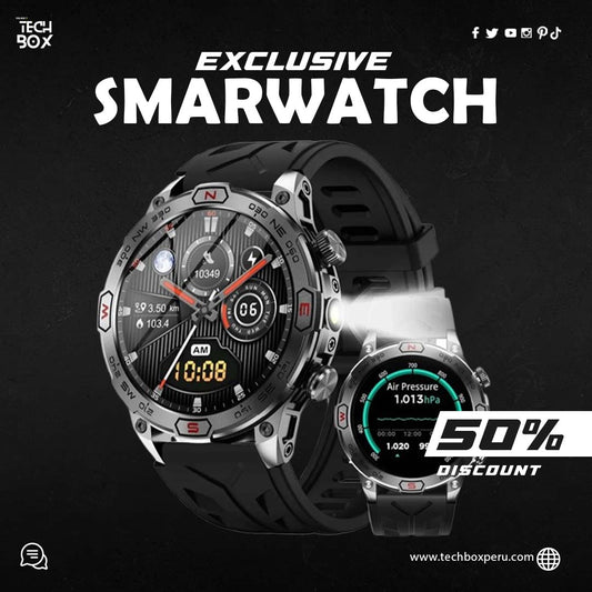 📢SMARTWATCH MILITARY ULTRA BOSS® 2 (ORIGINAL)