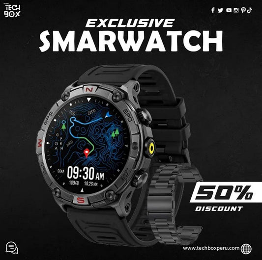 📢SMARTWATCH MILITARY ULTRA BOSS® 2 (ORIGINAL)